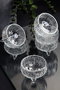 Hermia Juego de 6 Cuencos de Cristal Eye Plain Multicolor
